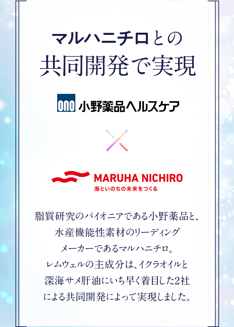 マルハニチロとの共同開発で実現